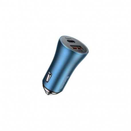 Baseus CCJD-03 mobile device charger Universal Blue Cigar lighter Fast charging Auto