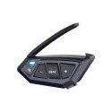 Motorcycle Intercom - EJEAS MS20 Bluetooth 5.1, 3000m Range, 20 Users Black