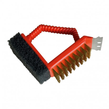 Barbecook | 3-in-1 brush red (24pcs/disp) | BC-ACC-7064