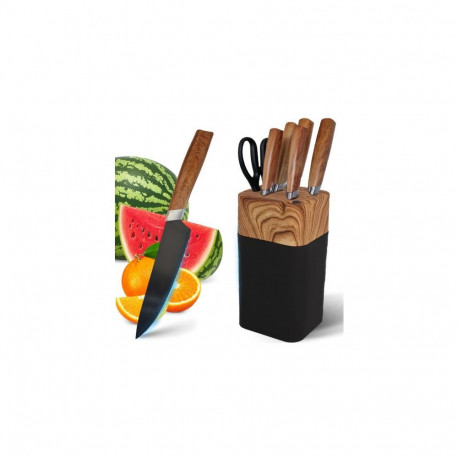Heesem OR997 Set of knives with a stand (7 pieces)