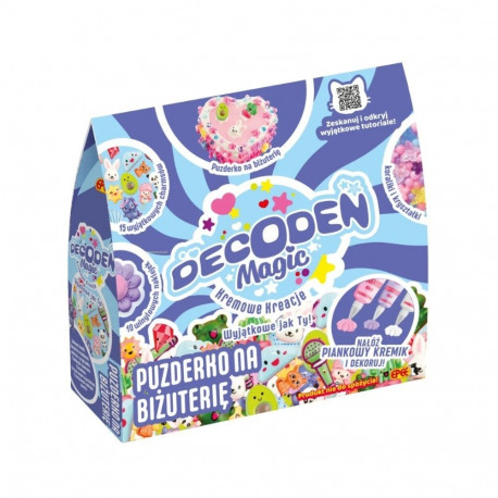 Zestaw kreatywny classic decoden magic puzderko na biżuterię