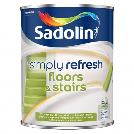 PAINT SIMP REFRESH FLOORS&STAIRS BW 0.9L