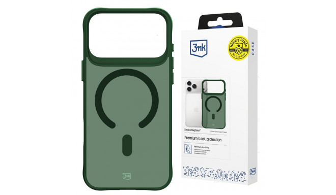 3mk Smoke MagCase for iPhone 17 Pro Max - Green