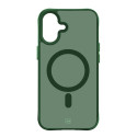 3mk Smoke MagCase for iPhone 16 - Green-Translucent