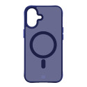 3mk Smoke MagCase for iPhone 16 - Blue-Translucent