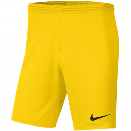 Spodenki męskie Nike Dry Park III NB K żółte BV6855 718 M