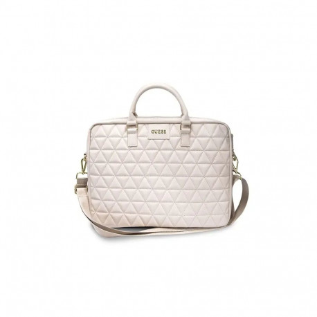 Guess Quilted sülearvutikott 15" roosa
