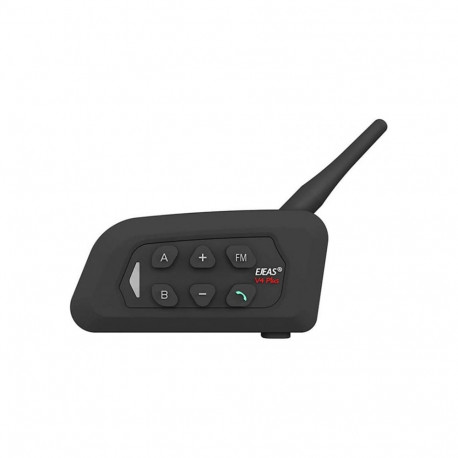 EJEAS V4 Plus motorcycle intercom for up to 4 participants