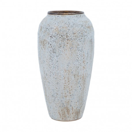 Vase TITAN STONE D17xH33cm, beige