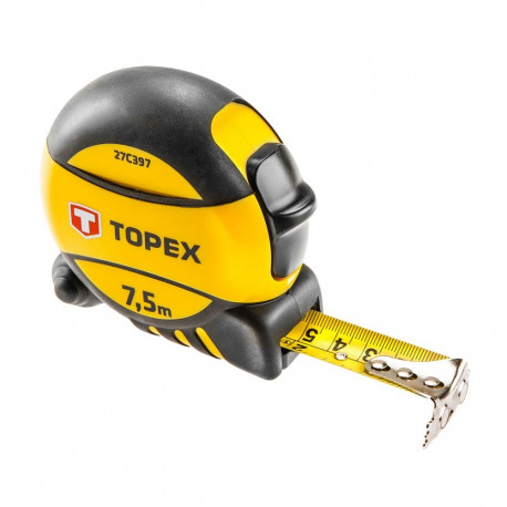 terasest keritav mõõdulint 7.5m x 25mm