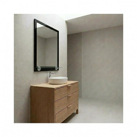 MIRROR HUNG LUSTRO NERO 60X40CM