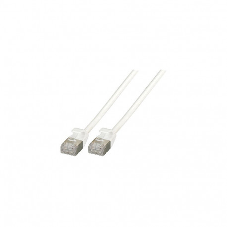 "EFB RJ45 Patchkabel Cat.6A U/FTP TPE 4mm ultraflex wei 0,25m"