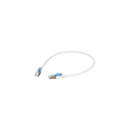 EFB RJ45 patchkaabel Cat.6A S/FTP LSZH BC AWG26 2m lukustatav, valge