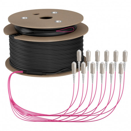 "EFB Trunkkabel U-DQ(ZN)BH OM4 12G (1x12) SC-SC 50m Dca LSZH"