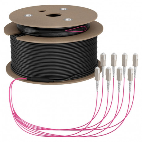 "EFB Trunkkabel U-DQ(ZN)BH OM4 8G (1x8) SC-SC 180m Dca LSZH"