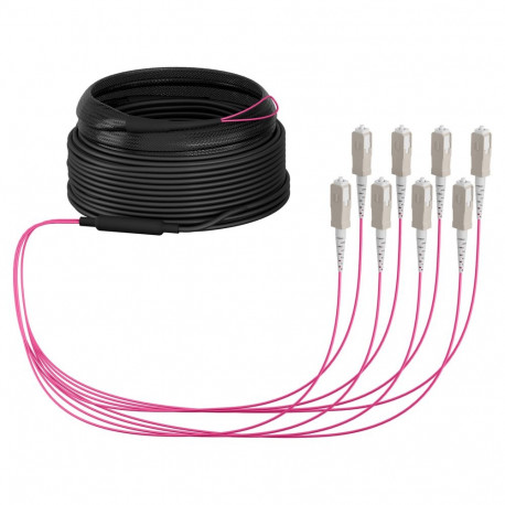 "EFB Trunkkabel U-DQ(ZN)BH OM4 8G (1x8) SC-SC 20m Dca LSZH"