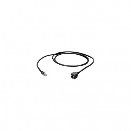 "EFB RJ45 Patchkabelverl. Cat.6A S/FTP LSZH AWG26 schwarz 5m"