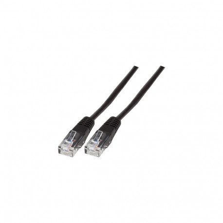 "EFB Modularkabel RJ45 (8/4) - RJ45 (8/4), vergossen, schwarz, 6 m"