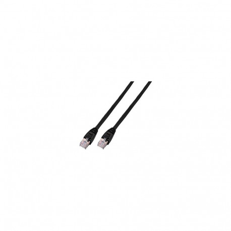 "EFB RJ45 Patchkabel Cat.6 U/UTP LSZH CCA schwarz 1m"