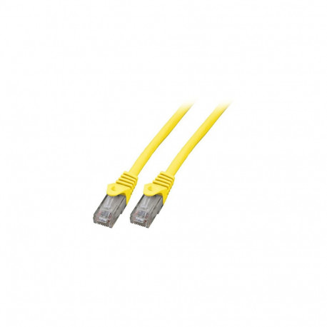 "EFB RJ45 Patchkabel Cat.6 U/UTP LSZH CCA gelb 7,5m"