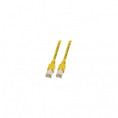 "EFB RJ45 Patchkabel Cat.5e SF/UTP LSZH Draka UC300 TM11 gelb 5m"