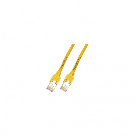 "EFB RJ45 Patchkabel Cat.5e F/UTP LSZH Draka UC300 TM11 gelb 3m"