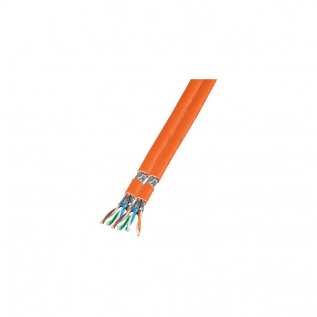 EFB LAN-kaabel Cat.7 1000 AWG23 S/FTP 2x4P CPR Dca duplex 100m, oranž