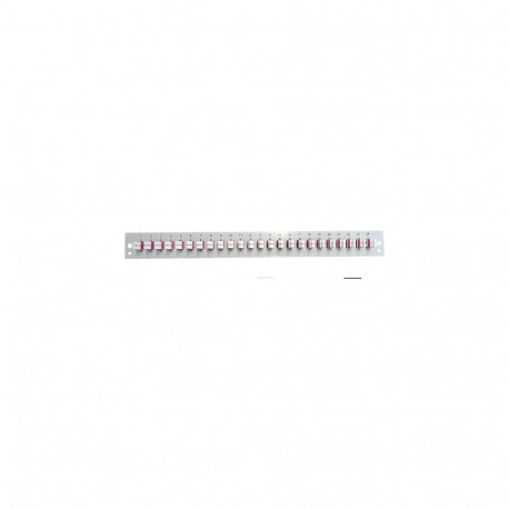 EFB esipaneel 24× LC duplex-adapteritega OM3, hall