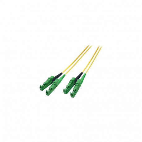 "EFB R&M Duplex Patchkabel E2000/APC-E2000/APC OS2 0,5m LSZH 3mm gelb G657A1 Grade C"