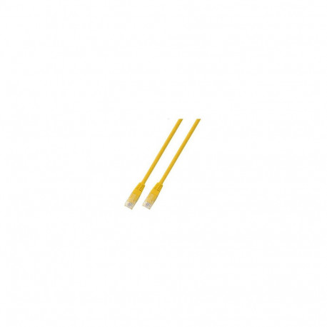 "EFB RJ45 Patchkabel Cat.6 U/UTP PVC CCA gelb 3m"