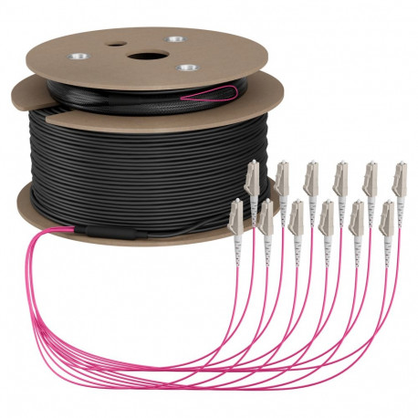 "EFB Trunkkabel U-DQ(ZN)BH OM4 12G (1x12) LC-LC 100m Dca LSZH"