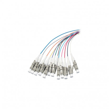 "EFB Faserpigtail LC OM3 farbiges Set 2m - 12 Stck"