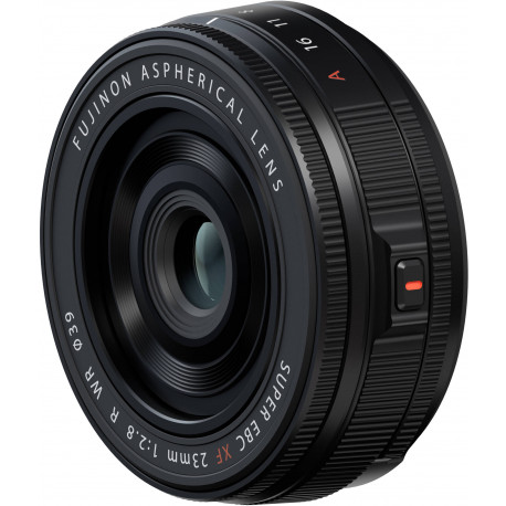 Fujifilm Fujinon XF 23mm f/2.8 R WR lens, black