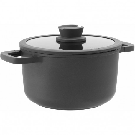 STOCKPOT STONE+ WITH LID 24X14CM 5.6L
