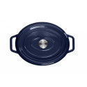 OVAL POT WITH A LID. 5.6L CAPACITY