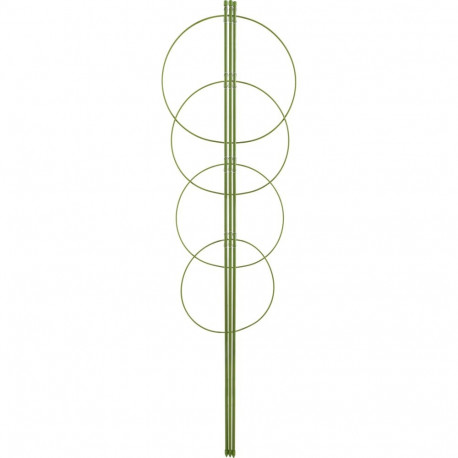 Aia taimede tugirõngad, 4 rõngad 1m BIOOGROD 721310, 100 cm kõrgus, 31 cm laius