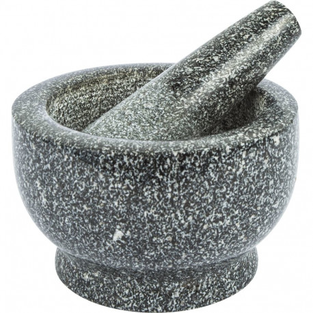 Granite mortar with pestle BROWIN 312008, 13x13x8 cm, 1.932 kg