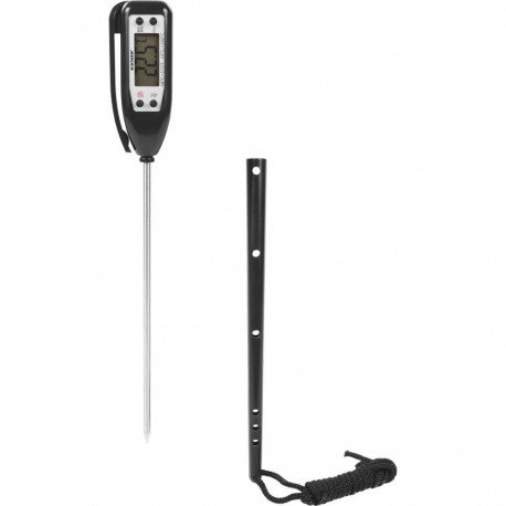 Browin 145709 elektrooniline termomeeter, -50°C kuni +300°C, LCD, roostevabast terasest sond, kest