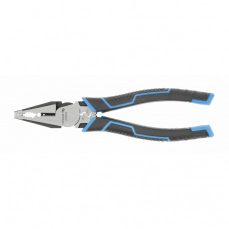 Hogert HT1P245 universaalsed tangid, 210mm, CRV teras, 10-in-1, 0.75-4.0mm², 43-48 HRC, ergonoomilin