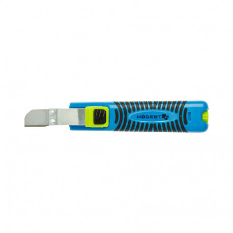Hogert HT1P189 cable stripper, 8-28mm, 170mm, TiN coated, 48-52 HRC, ergonomic