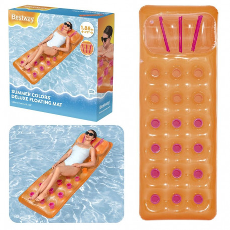 Bestway täispuhutav ujumismadrats 43015, oranž