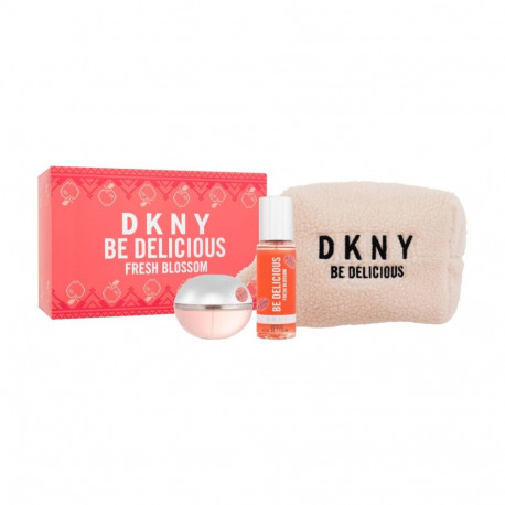 DKNY DKNY Be Delicious Fresh Blossom Eau de Parfum (100ml) (EDP 100 ml + Body Spray 125 ml + Cosmeti