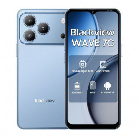 Blackview MOBILE PHONE WAVE 7C 4/128GB Blue