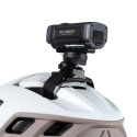 AKEEYO Snap-On Helmet Camera Mount - Black