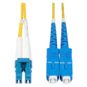 "StarTech 1m OS2 LWL Patchkabel LC zu SC (UPC)"