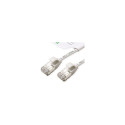 "ROLINE GREEN U/FTP Patchkabel Cat.6A (Class EA), LSOH, slim, wei, 0,3 m"