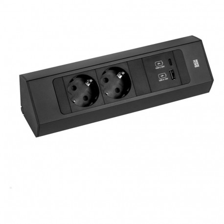 "BACHMANN CASIA 2 2xCEE7/3 1xUSB A/C 22W 2,0m AEH SW"
