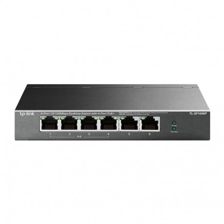 TP-Link võrgulüliti TL-SF1006P 6x FE, millest 4PoE+