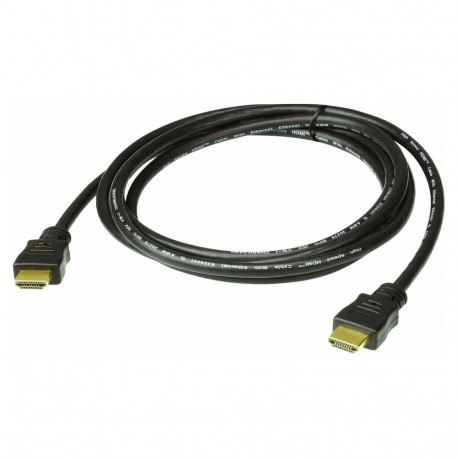 ATEN HDMI-kaabel 2L-7D02H-1 tõeline 4K suure kiirusega Ethernetiga 2m, must