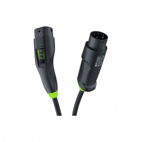 Green Cell EV-laadija Habu 7m 2-in-1 11kW, must